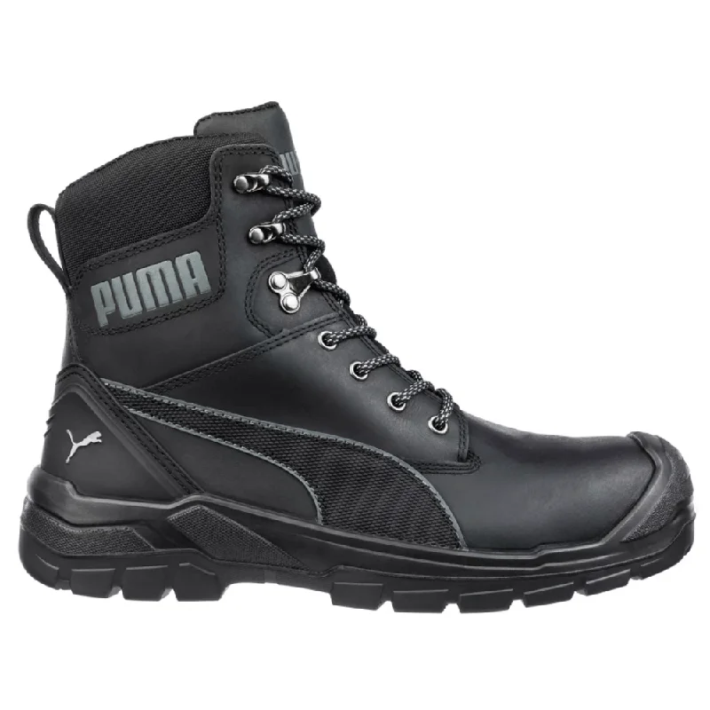Men's high - ankle support work & safety boots for construction sitesPuma Conquest High S3 WR HRO SRC Safety Work Boots Various Colours Men's high - ankle support work & safety boots for construction sitesPuma Conquest High S3 WR HRO SRC Safety Work Boots Various Colours