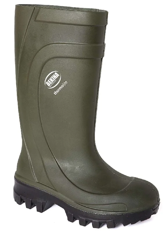 Men's work & safety boots with a chemical - resistant rubber soleThermolite Iceshield Polyurethane Green Boots | -50°C Men's work & safety boots with a chemical - resistant rubber soleThermolite Iceshield Polyurethane Green Boots | -50°C