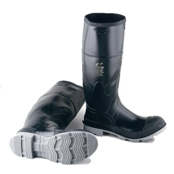 Men's work & safety boots with a removable insole for easy cleaningBlack Polyblend Boots | Steel Toe Men's work & safety boots with a removable insole for easy cleaningBlack Polyblend Boots | Steel Toe