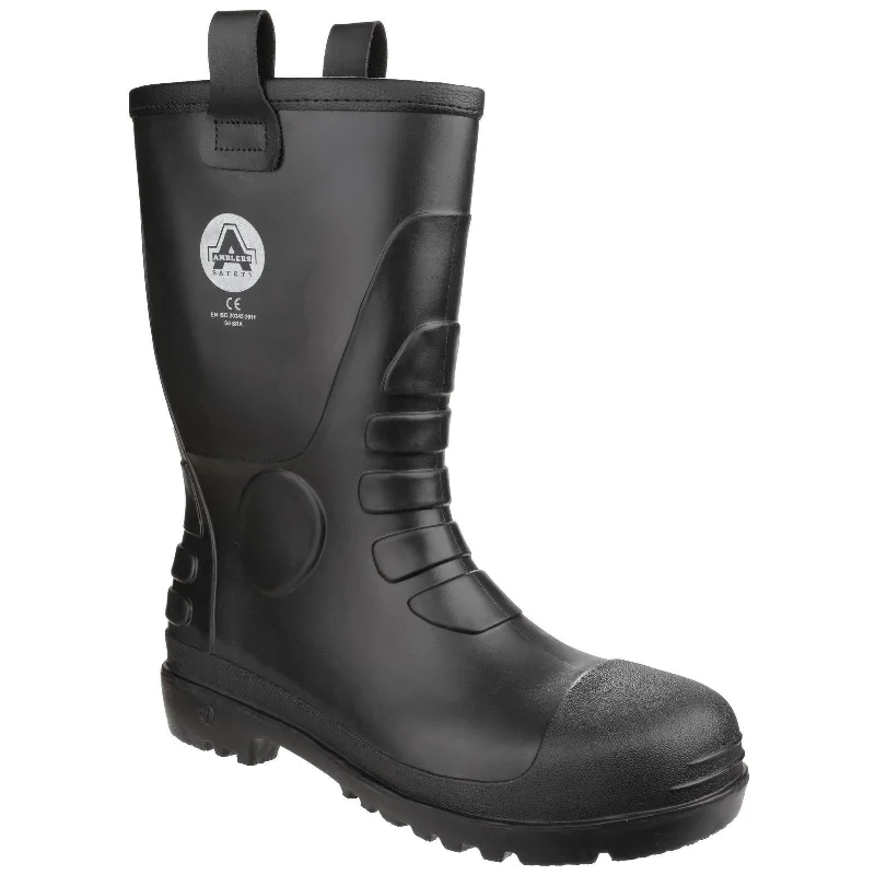 Men's work & safety boots with a padded collar for ankle comfortAmblers FS90 Safety Wellington Boots Men's work & safety boots with a padded collar for ankle comfortAmblers FS90 Safety Wellington Boots