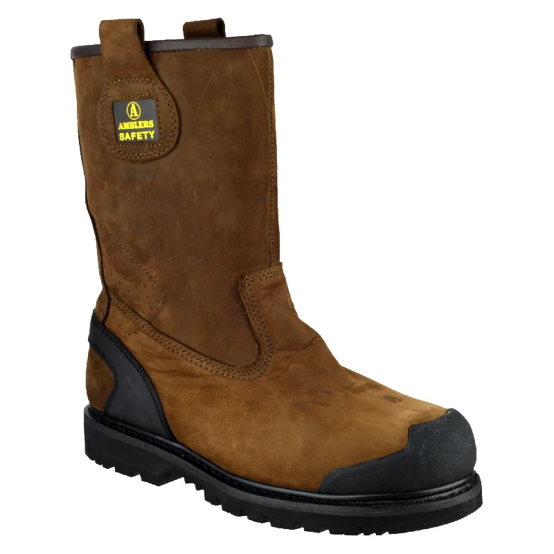 Men's work & safety boots with a flame - resistant upper for firefighting or welding workAmblers FS223C Safety Boots Men's work & safety boots with a flame - resistant upper for firefighting or welding workAmblers FS223C Safety Boots
