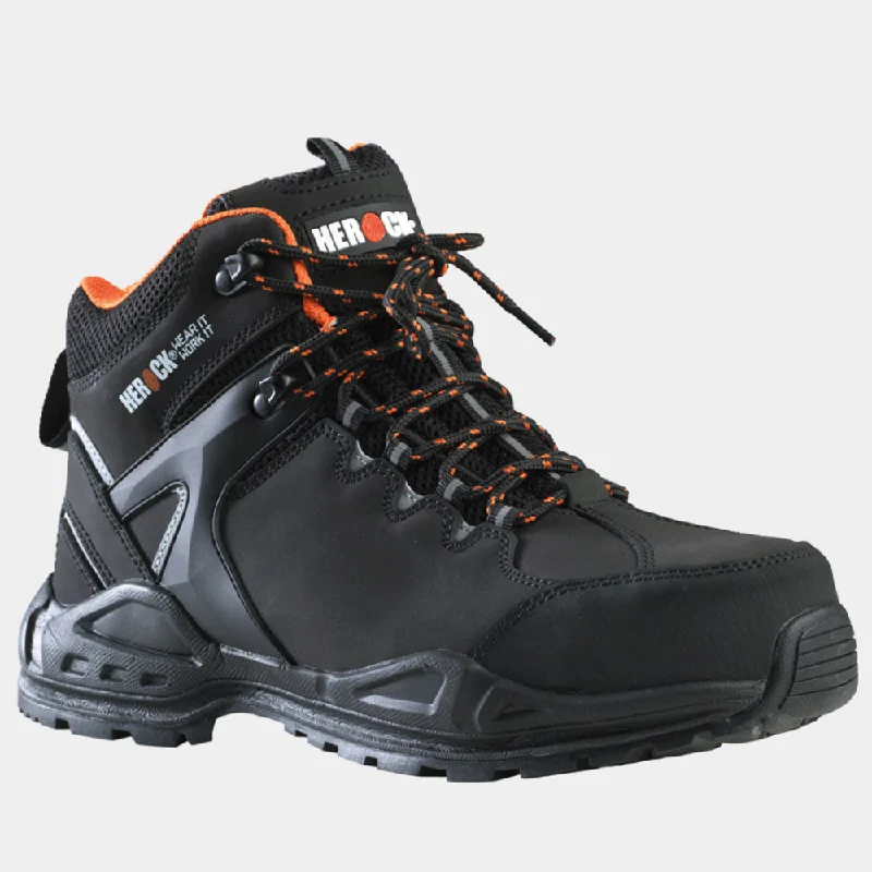Men's work & safety boots with a removable insole for easy cleaningHerock Gigantes Composite Toe Cap S3 Work Boots Men's work & safety boots with a removable insole for easy cleaningHerock Gigantes Composite Toe Cap S3 Work Boots