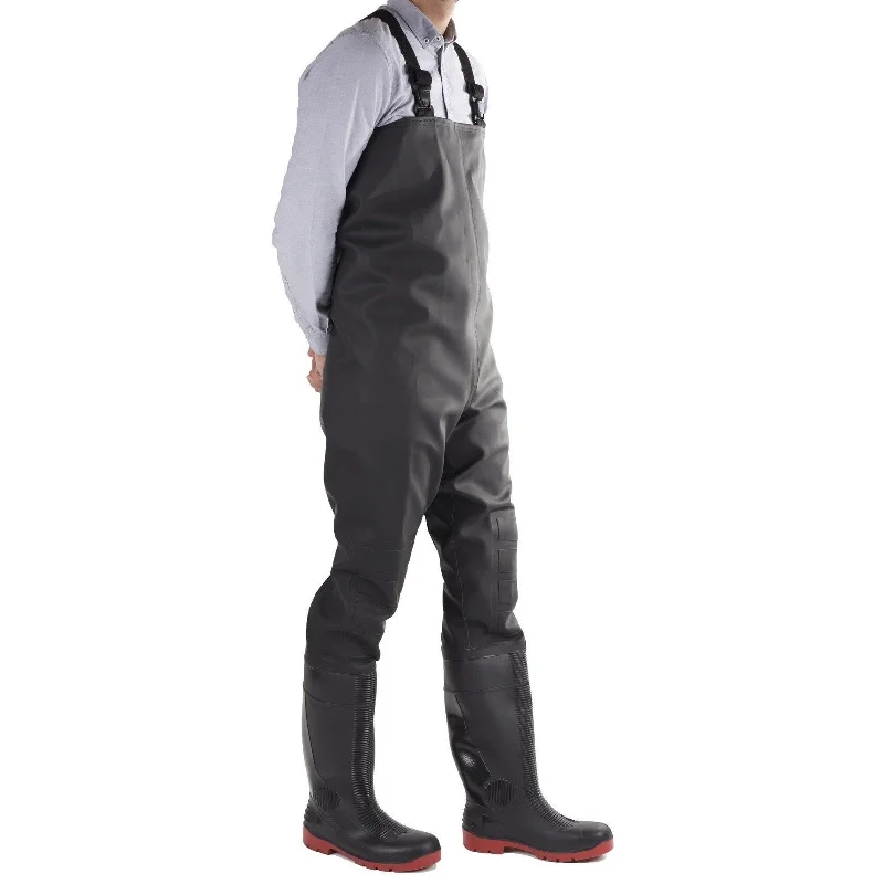 Men's water - repellent leather work & safety boots for outdoor workAmblers Danube Chest Safety Wader Men's water - repellent leather work & safety boots for outdoor workAmblers Danube Chest Safety Wader