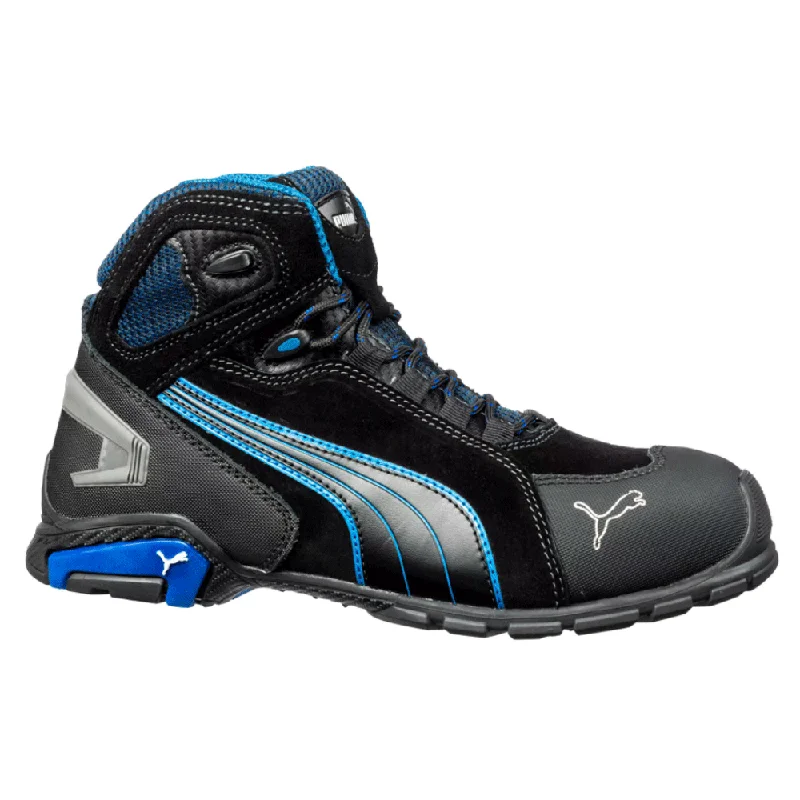 Men's carbon fiber toe work & safety boots for lightweight protectionPuma Rio Mid S3 SRC Safety Toe Cap Work Boots Men's carbon fiber toe work & safety boots for lightweight protectionPuma Rio Mid S3 SRC Safety Toe Cap Work Boots