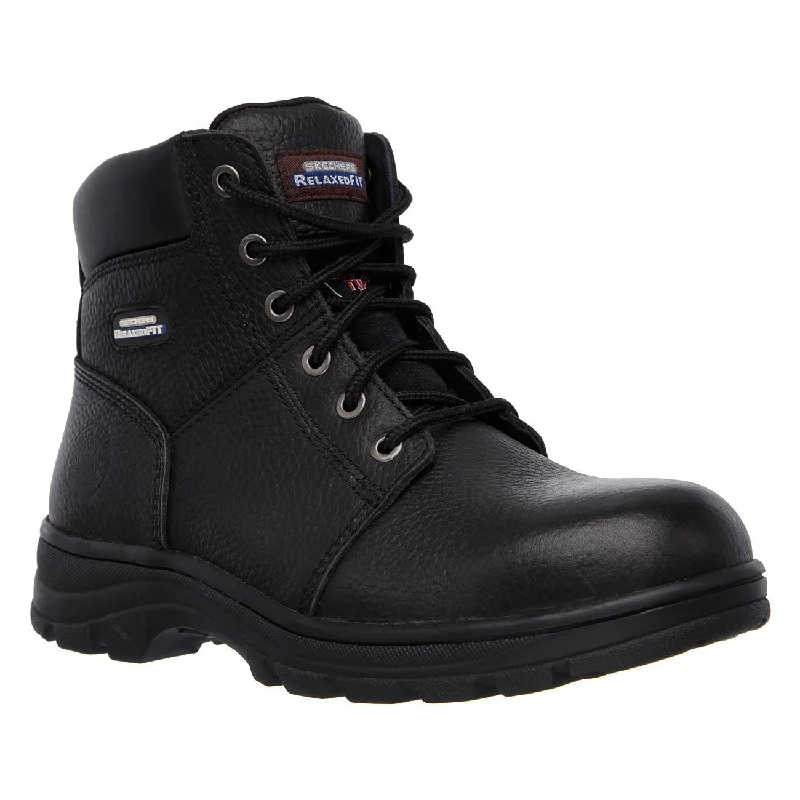 Men's work & safety boots with a removable insole for easy cleaningSkechers Work Relaxed Fit – Workshire ST Safety Boots Men's work & safety boots with a removable insole for easy cleaningSkechers Work Relaxed Fit – Workshire ST Safety Boots
