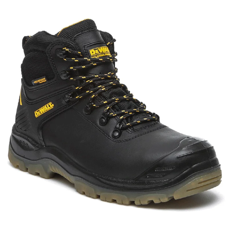 Men's work & safety boots with a chemical - resistant rubber soleDewalt Newark Waterproof Breathable Leather S3 Safety Boot Various Colours Men's work & safety boots with a chemical - resistant rubber soleDewalt Newark Waterproof Breathable Leather S3 Safety Boot Various Colours