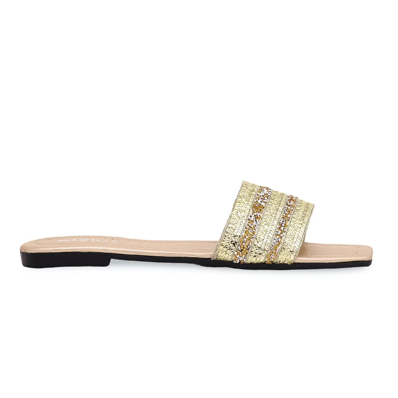 Men's plush slippers with a faux fur lining Golden Casual Slipper CL1625