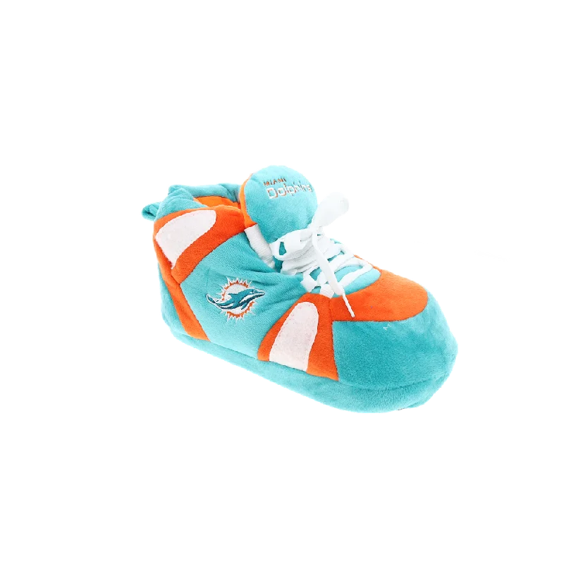 Men's slippers with a padded collar for comfort Miami Dolphins Slippers