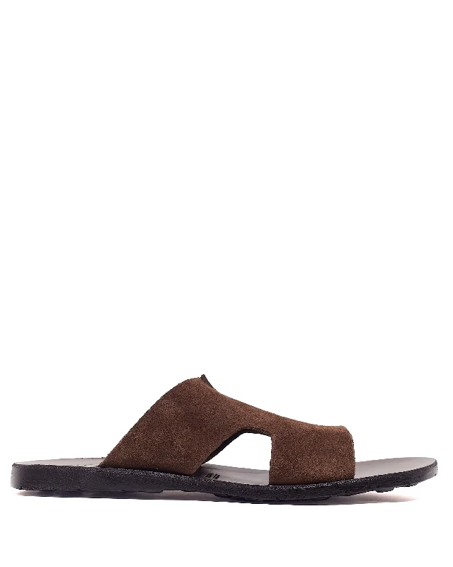 Men's sandals with a toe post design Men's sandals with a toe post design Joe Suede Dark Brown Men's sandals with a toe post design Men's sandals with a toe post design Joe Suede Dark Brown