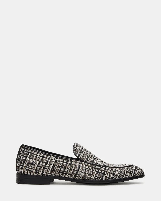 Men's loafers with a tassel front for a classic look Men's loafers with a tassel front for a classic look GALIA BLACK TWEED