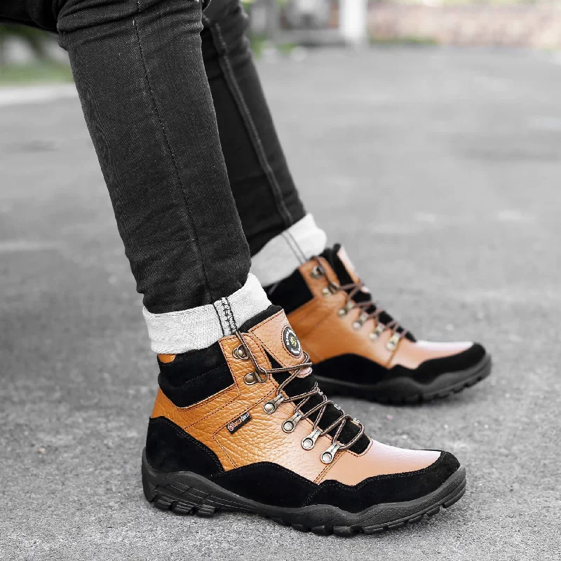Men's casual shoes with a thick sole for added height Bacca Bucci Genuine leather Grain boots Men's casual shoes with a thick sole for added height Bacca Bucci Genuine leather Grain boots