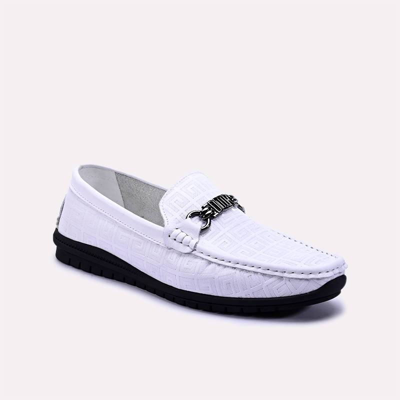 Men's loafers with a moc - toe design Men's loafers with a moc - toe design Loafer Shoes White 0130933 Men's loafers with a moc - toe design Men's loafers with a moc - toe design Loafer Shoes White 0130933