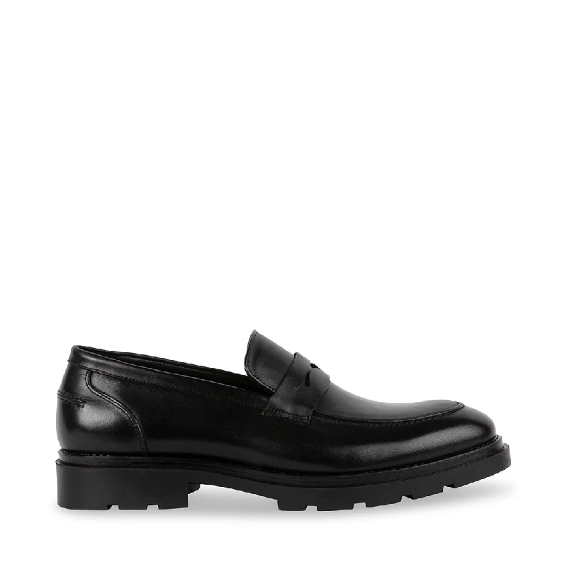 Men's loafers with a smooth leather finish Men's loafers with a smooth leather finish DACKK BLACK LEATHER Men's loafers with a smooth leather finish Men's loafers with a smooth leather finish DACKK BLACK LEATHER