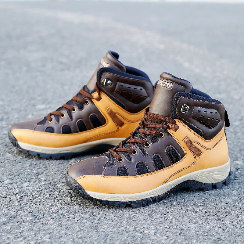 Men's casual sneakers with a mesh upper Bacca Bucci Snowball