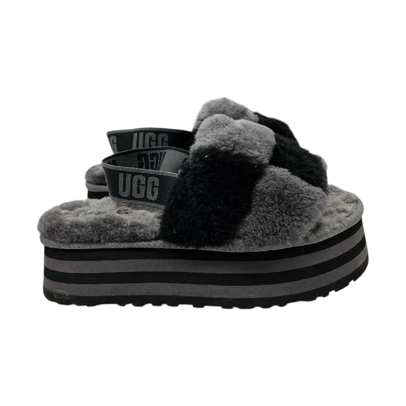 Waterproof men's sandals for water activities Waterproof men's sandals for water activities Sandals Designer By Ugg In Black & Grey, Size:9 Waterproof men's sandals for water activities Waterproof men's sandals for water activities Sandals Designer By Ugg In Black & Grey, Size:9