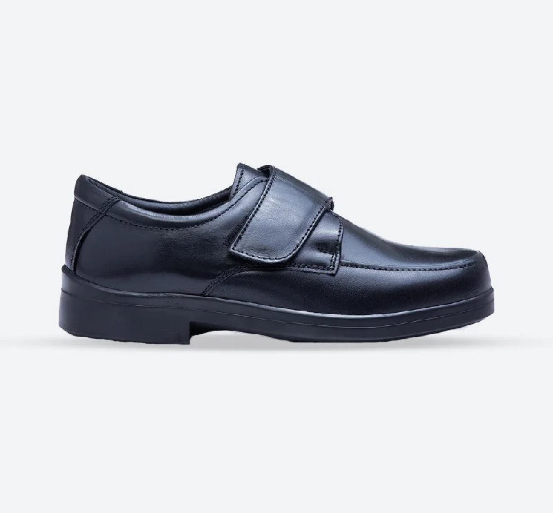 Men's casual shoes with a floral print for a unique style Mens Wide Fit Tredd Well York Shoes - Black Men's casual shoes with a floral print for a unique style Mens Wide Fit Tredd Well York Shoes - Black