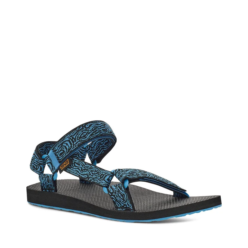 Flip - flop style men's sandals for beach wear Flip - flop style men's sandals for beach wear Men's Shoes Teva ORIGINAL UNIVERSAL Strappy Sandals 1004006 RIPPLE CENDRE BLUE Flip - flop style men's sandals for beach wear Flip - flop style men's sandals for beach wear Men's Shoes Teva ORIGINAL UNIVERSAL Strappy Sandals 1004006 RIPPLE CENDRE BLUE