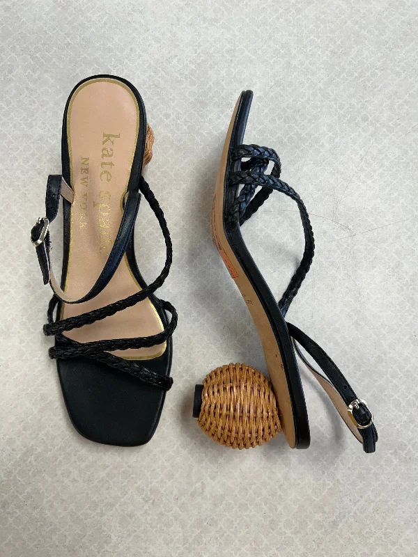 Men's sandals with a perforated leather upper for ventilation Men's sandals with a perforated leather upper for ventilation Sandals Designer By Kate Spade In Black, Size:6.5 Men's sandals with a perforated leather upper for ventilation Men's sandals with a perforated leather upper for ventilation Sandals Designer By Kate Spade In Black, Size:6.5