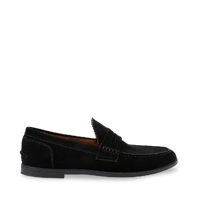 Men's loafers with a pointed toe for a stylish appearance Men's loafers with a pointed toe for a stylish appearance RAMSEE BLACK SUEDE Men's loafers with a pointed toe for a stylish appearance Men's loafers with a pointed toe for a stylish appearance RAMSEE BLACK SUEDE