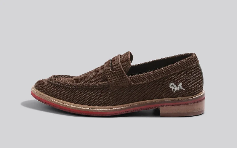 Men's loafers with a leather lining for comfort Men's loafers with a leather lining for comfort Block Heel Loafers : Brown Men's loafers with a leather lining for comfort Men's loafers with a leather lining for comfort Block Heel Loafers : Brown
