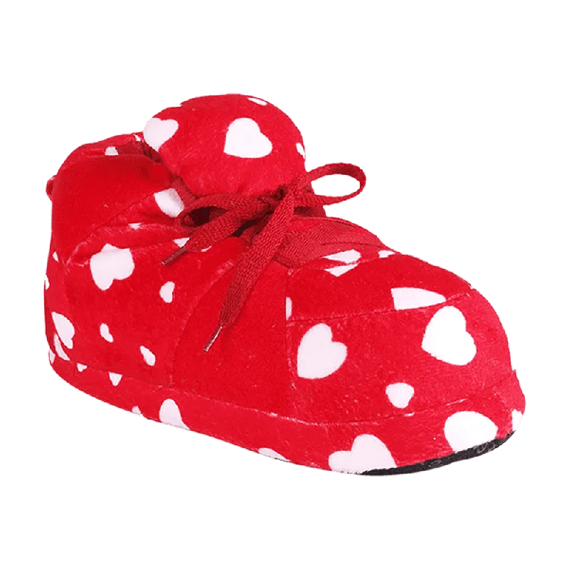 Men's slippers with a padded collar for comfort Red Heart