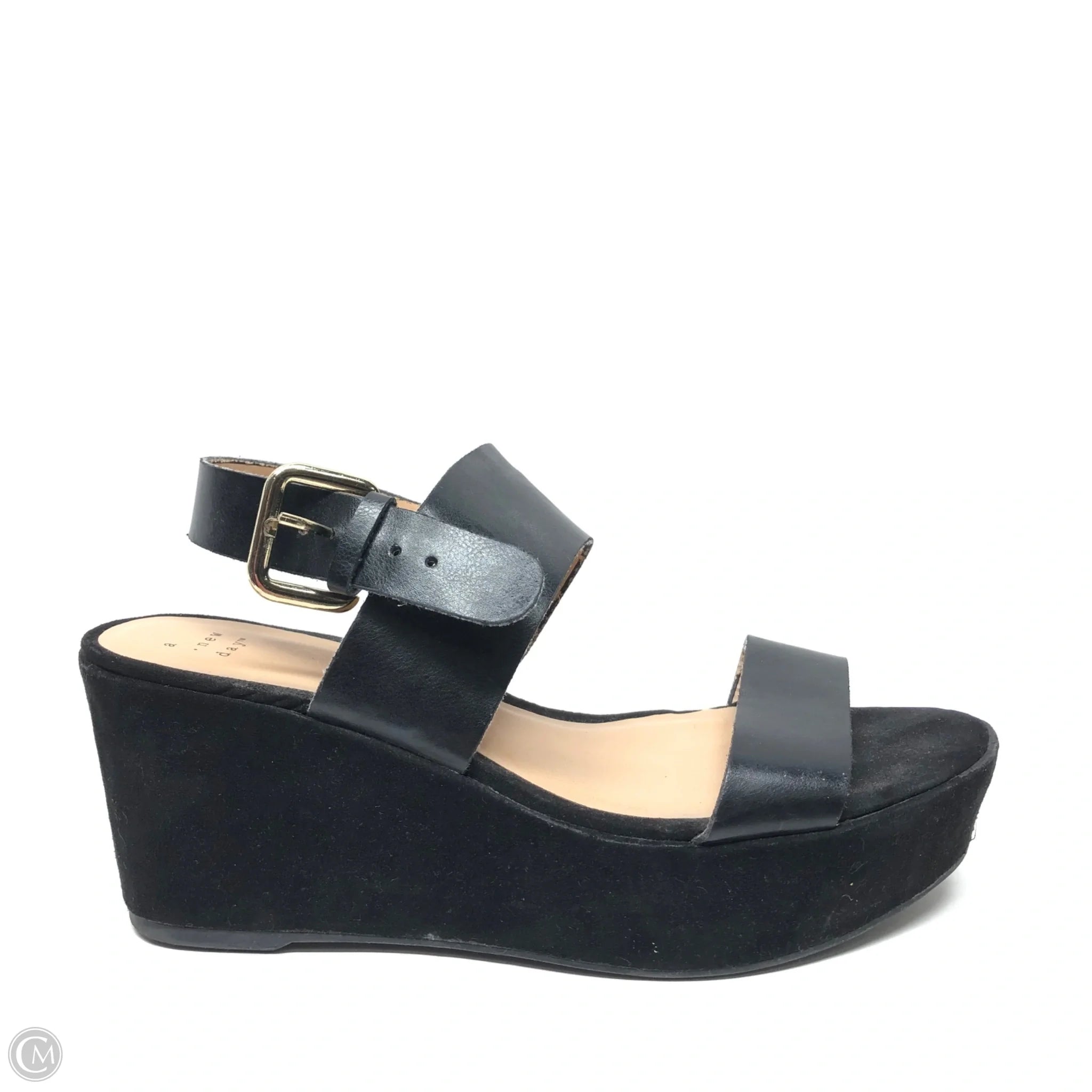 Men's sandals with a removable insole for cleaning Men's sandals with a removable insole for cleaning Sandals Heels Wedge By A New Day In Black, Size: 8 Men's sandals with a removable insole for cleaning Men's sandals with a removable insole for cleaning Sandals Heels Wedge By A New Day In Black, Size: 8