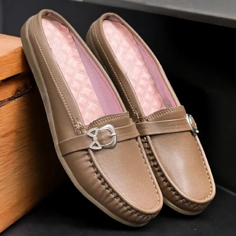 Men's slippers with a pointed toe for a stylish appearance M0414 open back
