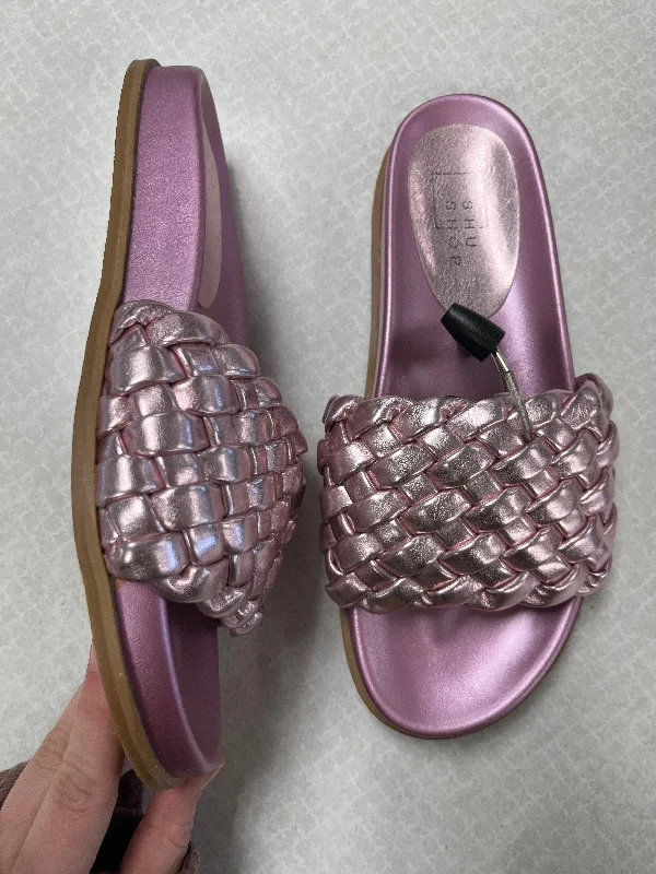 Men's sandals with a removable insole for cleaning Men's sandals with a removable insole for cleaning Sandals Flats By Shu Shop In Pink, Size:8 Men's sandals with a removable insole for cleaning Men's sandals with a removable insole for cleaning Sandals Flats By Shu Shop In Pink, Size:8