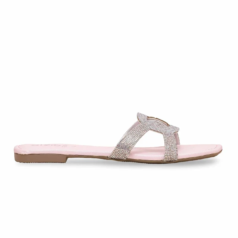 Men's slippers with a non - slip outsole for safety Pink Fancy Slipper FN7879