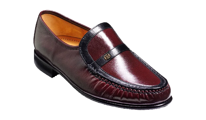 Men's loafers with a leather lining for comfort Men's loafers with a leather lining for comfort Jefferson - Burgundy / Black Kid Men's loafers with a leather lining for comfort Men's loafers with a leather lining for comfort Jefferson - Burgundy / Black Kid