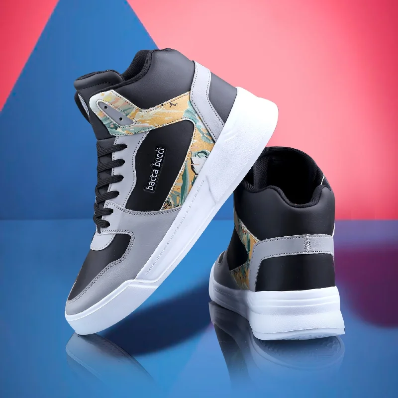 Men's casual shoes with a thick sole for added height Bacca Bucci Gyuki
