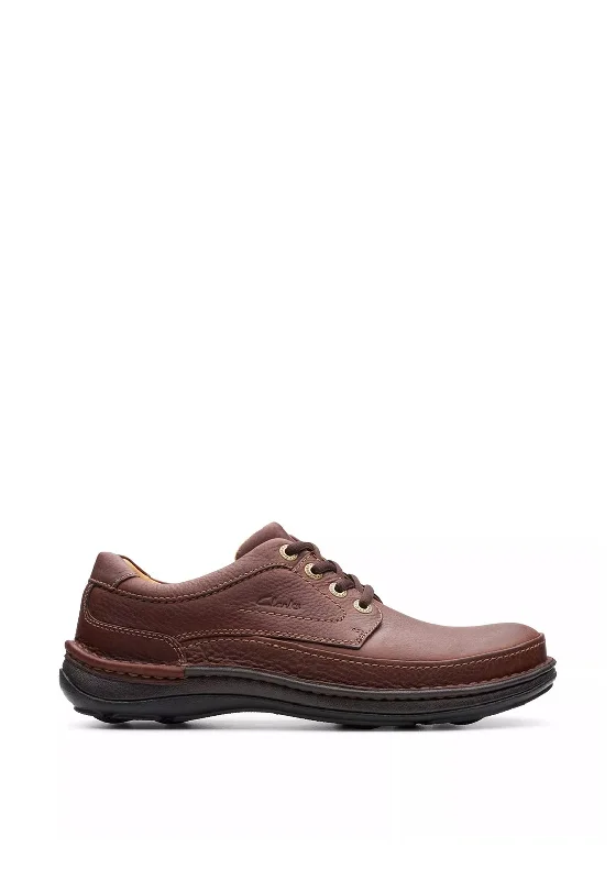 Men's casual shoes with a low - profile design Clarks Nature Three Lace Up Casual Shoes, Mahogany Men's casual shoes with a low - profile design Clarks Nature Three Lace Up Casual Shoes, Mahogany