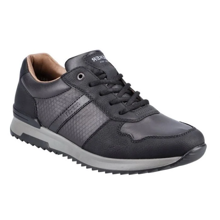 Men's casual shoes with a geometric pattern Rieker 16132