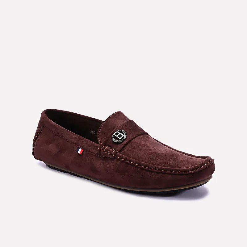 Men's loafers with a perforated leather upper for ventilation Men's loafers with a perforated leather upper for ventilation Brown Loafer Shoes 0130959 Men's loafers with a perforated leather upper for ventilation Men's loafers with a perforated leather upper for ventilation Brown Loafer Shoes 0130959
