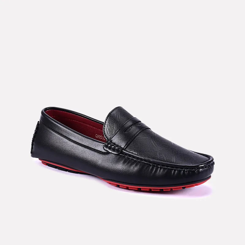Men's loafers with a leather lining for comfort Men's loafers with a leather lining for comfort Duncan Black Textured Penny Loafers 0130828 Men's loafers with a leather lining for comfort Men's loafers with a leather lining for comfort Duncan Black Textured Penny Loafers 0130828