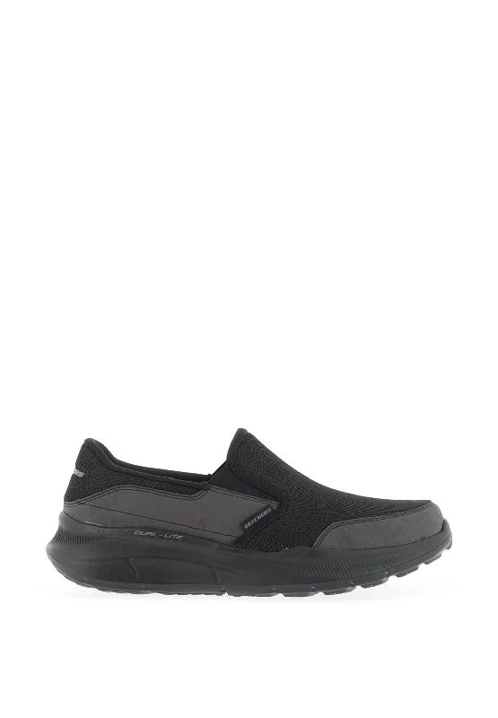 Men's casual shoes with a geometric pattern Skechers Equaliser 5.0 Persistable Slip-On Trainers, Black Men's casual shoes with a geometric pattern Skechers Equaliser 5.0 Persistable Slip-On Trainers, Black