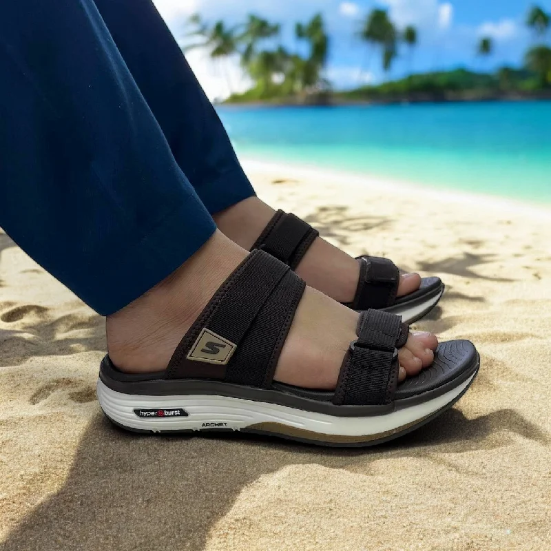 Men's slippers with a stretchy side panel for a better fit QA207 comfy slipper