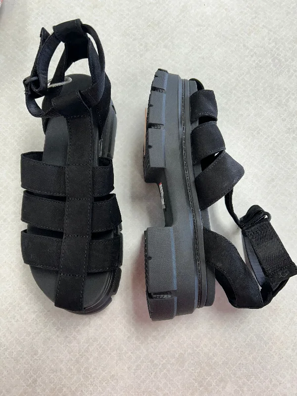 Men's sandals with a toe post design Men's sandals with a toe post design Sandals Designer By Ugg In Black, Size:10 Men's sandals with a toe post design Men's sandals with a toe post design Sandals Designer By Ugg In Black, Size:10