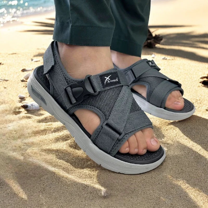 Men's slippers with a stretchy side panel for a better fit Xt5051 comfy sandal