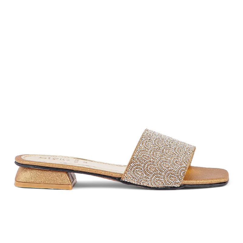 Men's slippers with a wool blend upper for warmth Golden Fancy Slipper FN7883