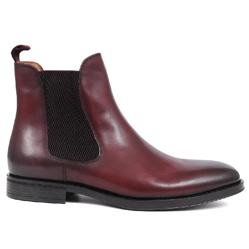 Men's casual shoes with a padded heel for comfort Gibson Leather Chelsea Boots - GIBSON / 325 895 Men's casual shoes with a padded heel for comfort Gibson Leather Chelsea Boots - GIBSON / 325 895
