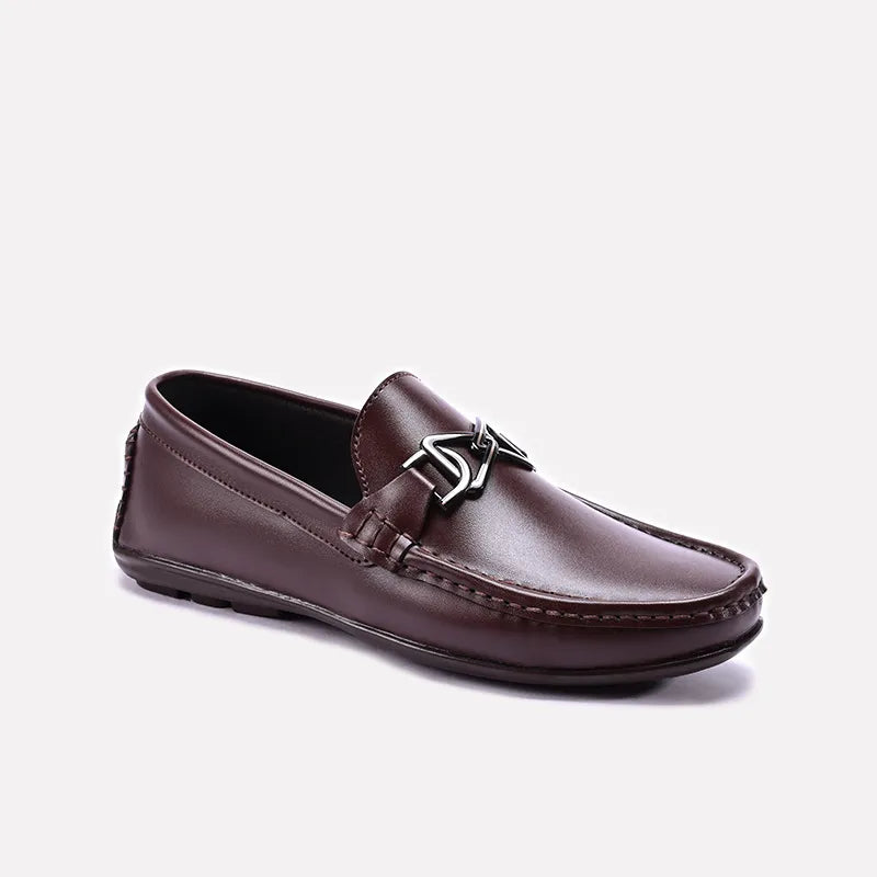 Men's leather loafers with a penny slot Men's leather loafers with a penny slot Chivalry Brown Loafers 0130801 Men's leather loafers with a penny slot Men's leather loafers with a penny slot Chivalry Brown Loafers 0130801