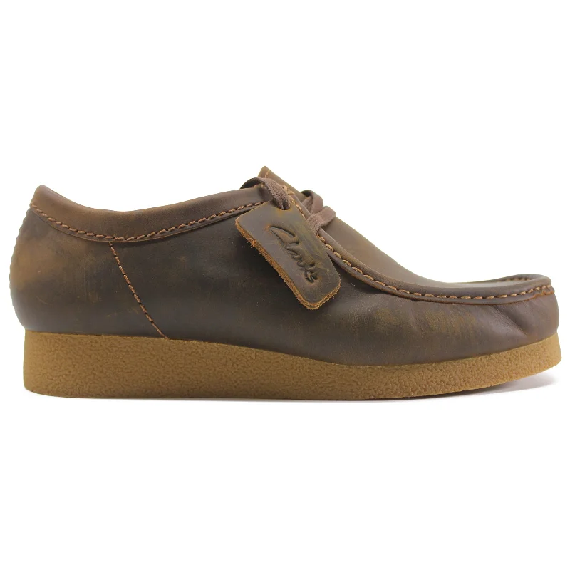 Men's casual shoes with a metallic trim Clarks Wallabee Evo Waxy Leather Men's Shoes Men's casual shoes with a metallic trim Clarks Wallabee Evo Waxy Leather Men's Shoes