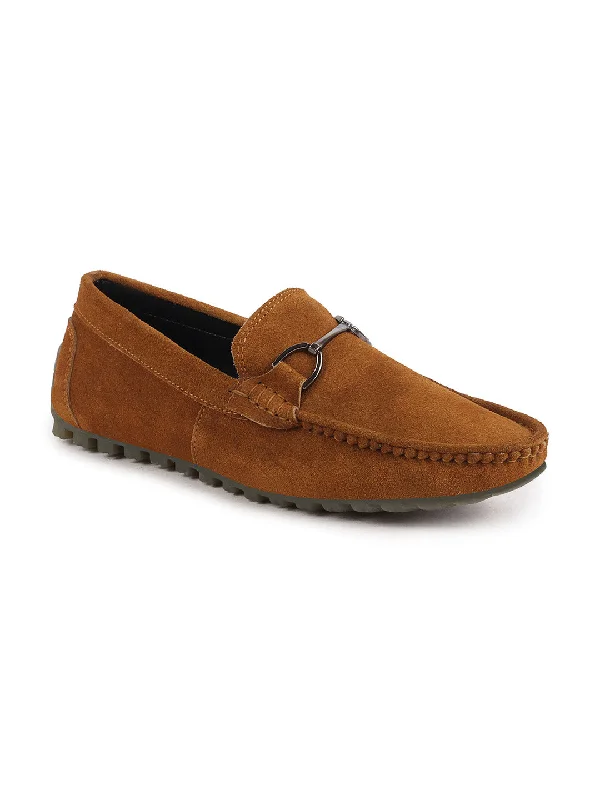 Men's casual shoes with a padded heel for comfort Men Cheeku Horsebit Buckle Suede Leather Slip On Driving Loafers Men's casual shoes with a padded heel for comfort Men Cheeku Horsebit Buckle Suede Leather Slip On Driving Loafers