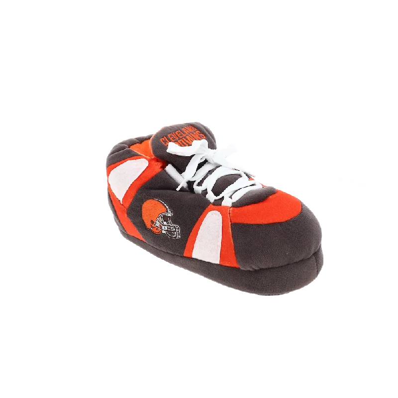 Men's plush slippers with a faux fur lining Cleveland Browns Slippers