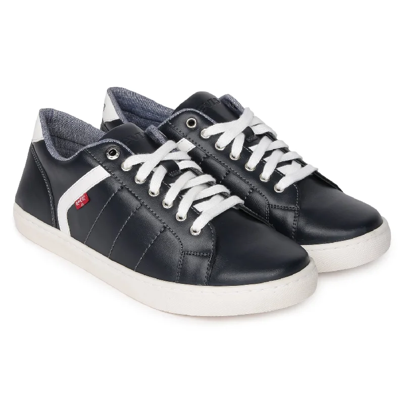 Men's casual shoes with a padded heel for comfort Men's Solid Casual Shoes