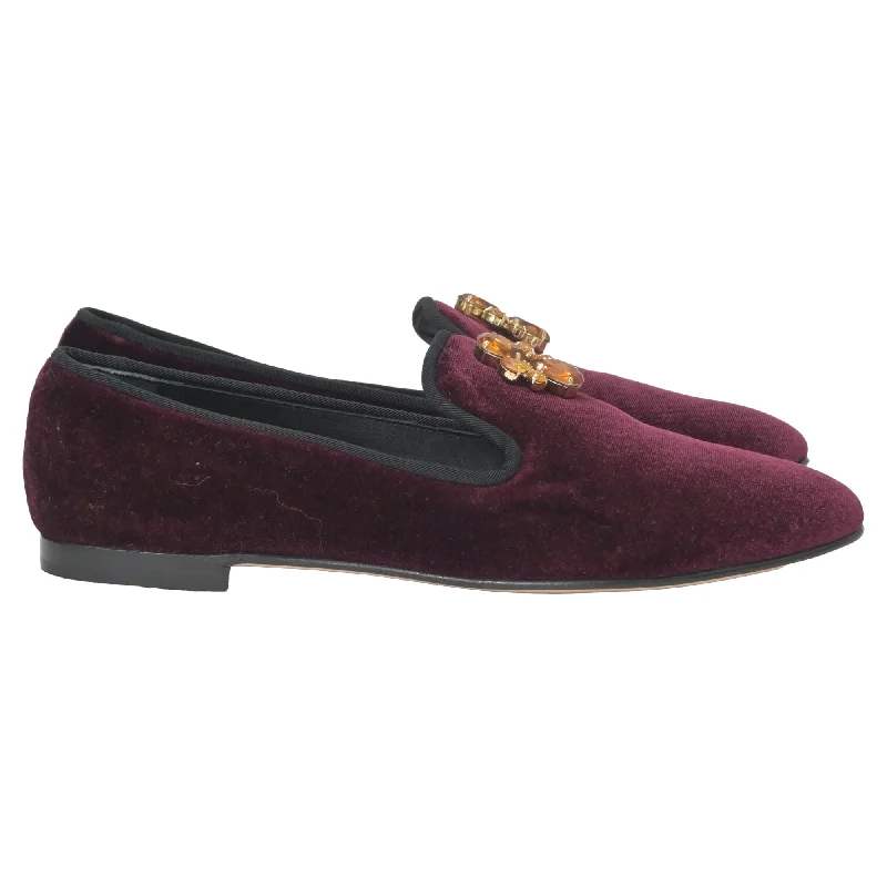 Men's loafers with a cushioned footbed Men's loafers with a cushioned footbed Giuseppe Zanotti Dalila Crystal Embellished Loafers in Burgundy Velvet Men's loafers with a cushioned footbed Men's loafers with a cushioned footbed Giuseppe Zanotti Dalila Crystal Embellished Loafers in Burgundy Velvet