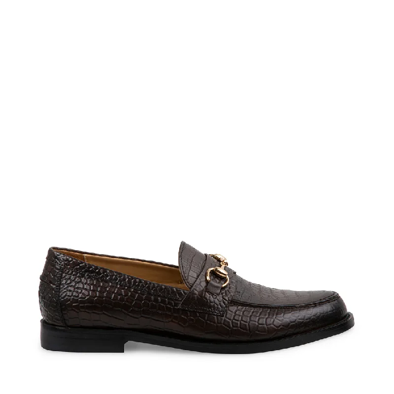 Men's loafers with a moc - toe design Men's loafers with a moc - toe design DARKO BROWN LEATHER Men's loafers with a moc - toe design Men's loafers with a moc - toe design DARKO BROWN LEATHER