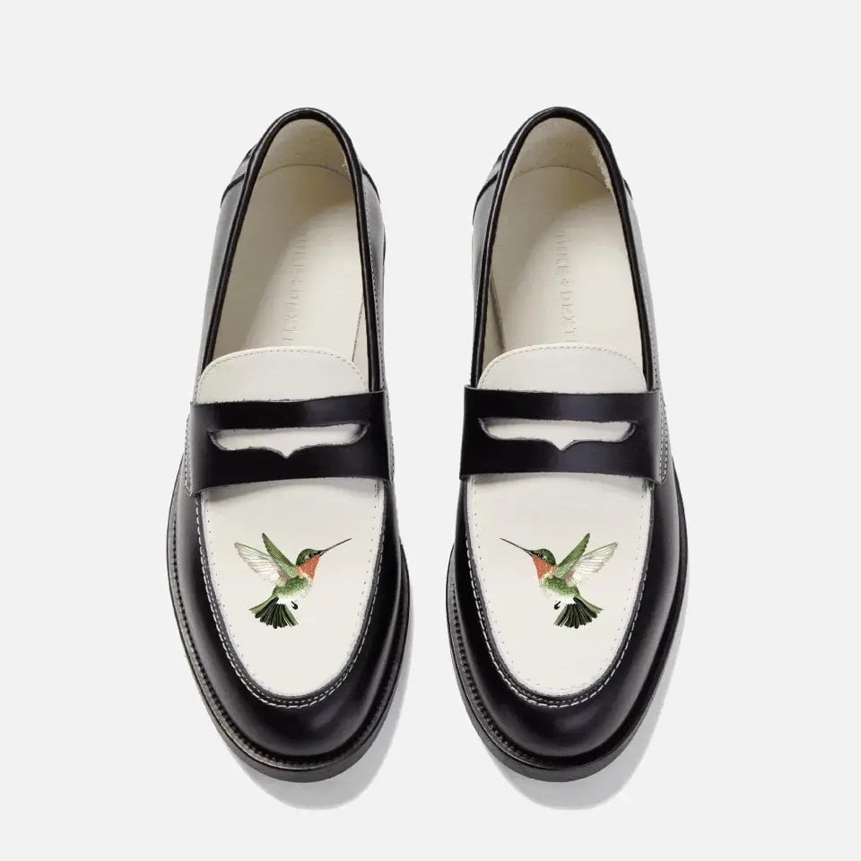 Men's loafers with a tassel front for a classic look Men's loafers with a tassel front for a classic look Hand-Painted Motif Penny Loafer - Men's Men's loafers with a tassel front for a classic look Men's loafers with a tassel front for a classic look Hand-Painted Motif Penny Loafer - Men's