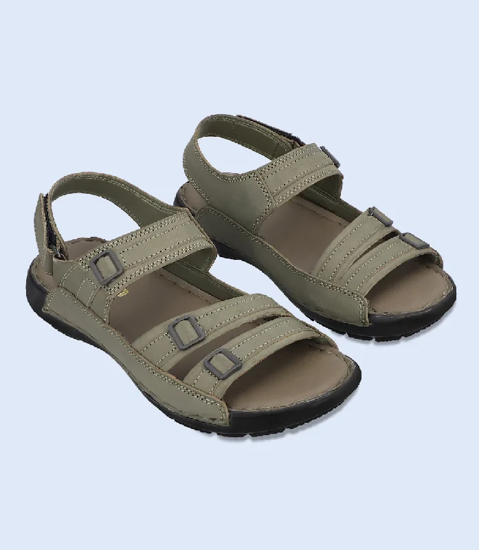 Men's sandals with a cushioned footbed Men's sandals with a cushioned footbed BM4781-OLIVE-Men Sandal